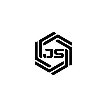 JS logo. JS set , J S design. White JS letter. JS, J S letter logo design. Initial letter JS letter logo set, linked circle uppercase monogram logo. J S letter logo vector design.	
