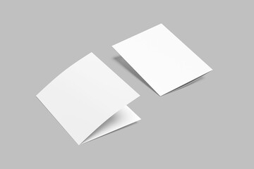 A5 Bifold Brochure Blank