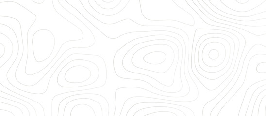 Abstract topographic Contour Map Subtle White Vector Background . Blank Detailed topographic patter line map background .Topographic Map Of wild west Abstract Vector Background.