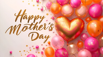 mother's day banner with 