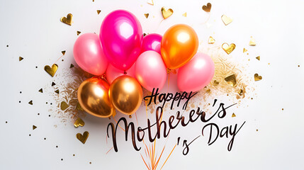 mother's day banner with 