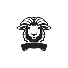 black Sheep logo design on white background