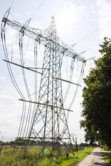 Freileitungsprovisorium beim Netzausbau, Wartung oder Instandhaltung