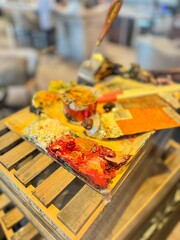 palette of paint