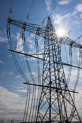 Freileitungsprovisorium beim Netzausbau, Wartung oder Instandhaltung