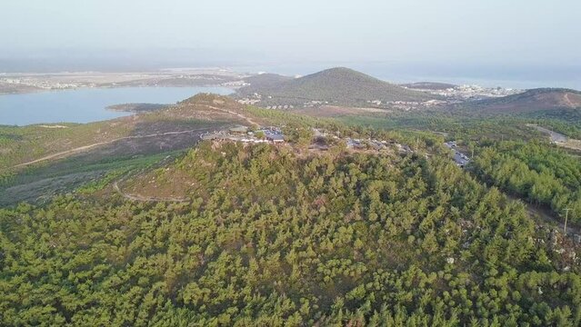 Captivating Views: Seytan Sofrasi, Ayvalik Balikesir, Turkey - Aerial Drone Footage