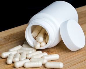 Pills with white dose