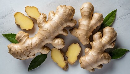 ginger root and ginger