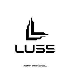 Obraz premium Initial L logo vector illustration