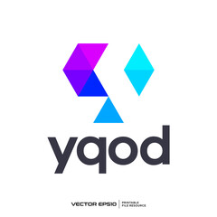 Abstract technology logo vector illustration