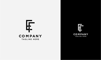 EF initial logo concept monogram,logo template designed to make your logo process easy and approachable. All colors and text can be modified