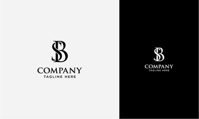 SB or BS initial logo concept monogram,logo template designed to make your logo process easy and approachable. All colors and text can be modified