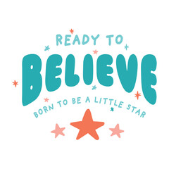kids cute typography vector print © DesignHouse