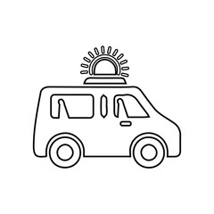  Traffic Car design icon vector illustrator