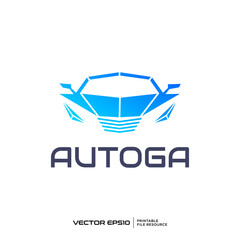 Auto car logo vector illustration