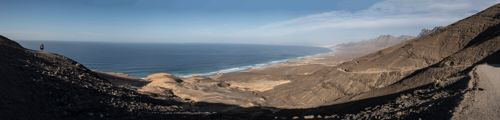 Panor&aacute;mica en la Playa de Cofeye en Fuerteventura