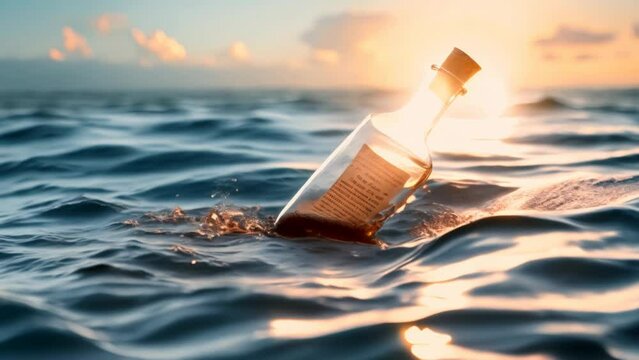 Message in a Bottle: Lost at Sea. Generative ai