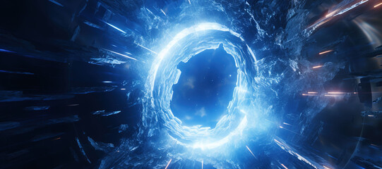 energy light hole explosion, tunnel, circle, galaxy 26 - obrazy, fototapety, plakaty