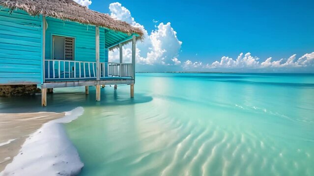 Tranquil Paradise: Roatan's Coastal Charm. Generative ai