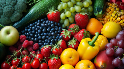fruits and vegetables
