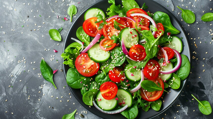 vegetables in a pan