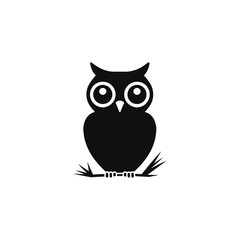 owl vector silhouette