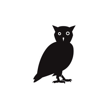 owl vector silhouette