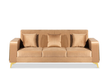 Sofa furniture isolated on white background