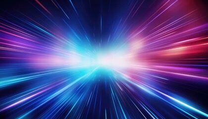 Fototapeta premium Blur gradient texture with shiny stripes illustration