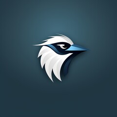 A clean bird face logo conveying simplicity and clarity