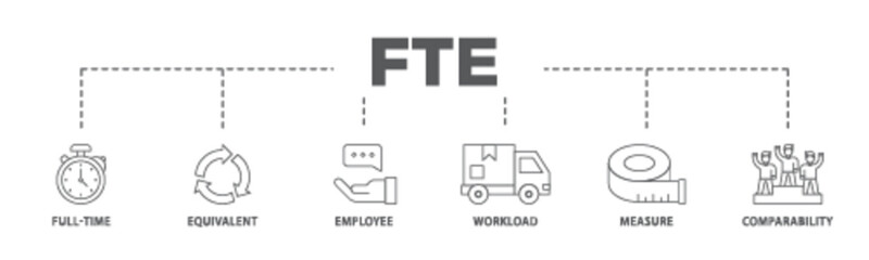 FTE banner web icon illustration concept with icon of defi, white paper, play to earn, digital token, nft, blockchain, pool rewards and staking icon live stroke and easy to edit  - obrazy, fototapety, plakaty