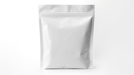 Mockup Coffee bag on white background. Packaging template mockup