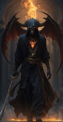 Fantasy Devil character