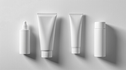 cosmetic mockup imagine photography illustration of a bottle for cosmetics liquid 