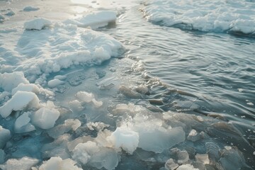 spring weather, global warming concept