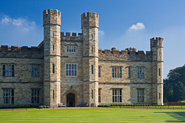 Europa, Grossbritannien, England, Kent, Leeds Castle, Wiese