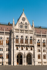 Exterior of a Budapest, Hungary building