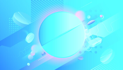 Abstract futuristic pharmaceutical medicine background. Science and Medical technology concept
