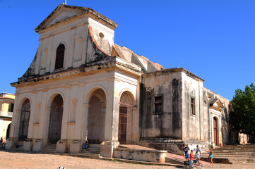 Fototapeta na wymiar Cuba: The Old church of Trinidad | Kuba: Trinidad's alte Barockkirche