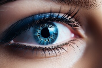 A beautiful woman's eye 
