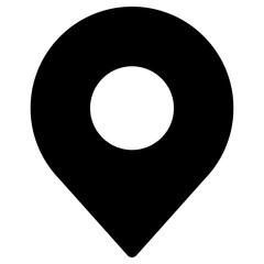 location icon, simple vector design