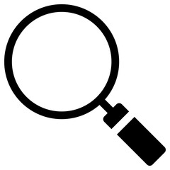 search icon, simple vector design