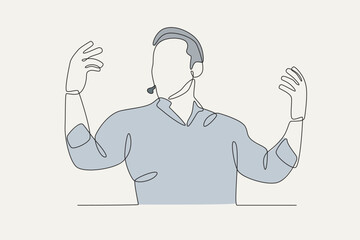 The boss is angry with his employees