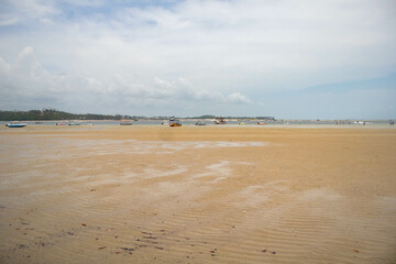 Day to observe the beach, sea and sky, stand in Paraia looking at the natural beauty of Alagoas and Pernambuco, a paradisiacal place with a white area