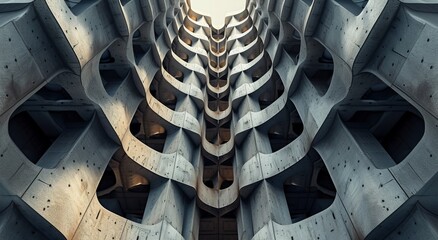  Neo brutalism building backdrop