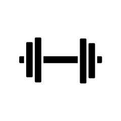 dumbbell  - vector icon