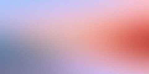 Abstract pastel blue orange holographic grainy gradient background for banners, design, advertising, covers, templates and posters