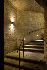 Entrance to the Catacombs of St. Paul in the center of Rabat, Malta - 732699411