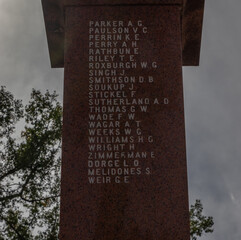 Militsry Memorials, Medicine Hat, Cypress County, Alberta, Canada