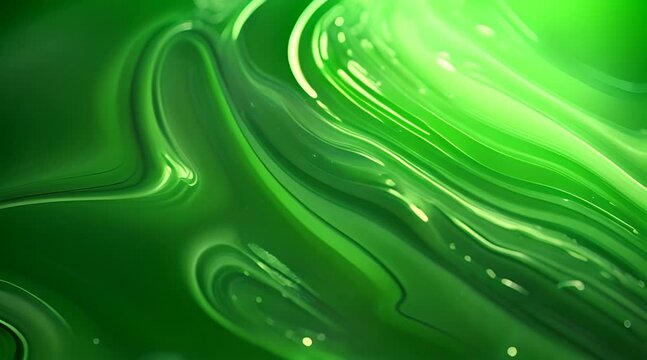 abstract green slime background